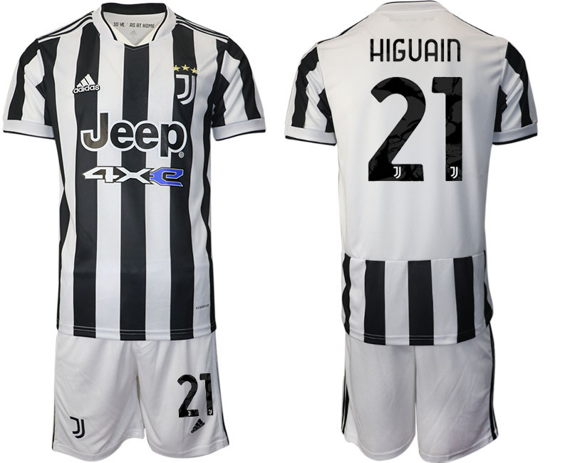 Cheap Men 2021-2022 Club Juventus home white 21 Adidas Soccer Jerseys